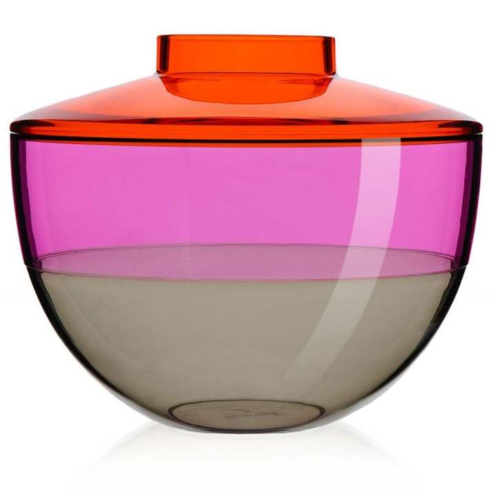 Kartell - Shibuya Vase - Orange-Violett-Rauch Kartell - Shibuya Vase - Orange-Violett-Rauch