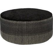 nanimarquina - Tres Persian Hocker L - Schwarz