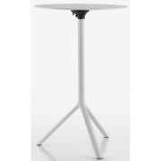Plank - MIURA Stehtisch Ø70 cm klappbar - MDF (Indoor) | Weiß