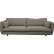 Cane-line - Bloom Sofa 3-Sitzer mit Teak-Beinen - Taupe (Flair) Cane-line - Bloom Sofa 3-Sitzer mit Teak-Beinen - Taupe (Flair)