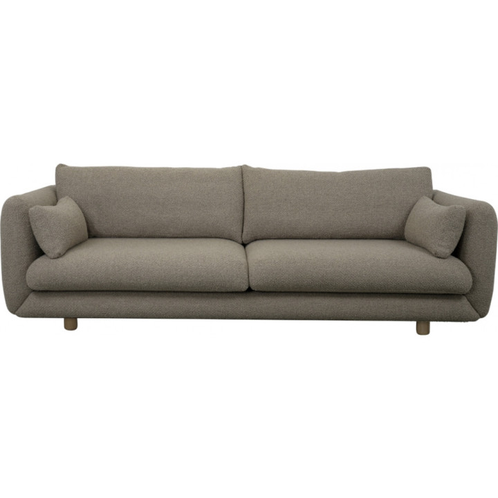 Cane-line - Bloom Sofa 3-Sitzer mit Teak-Beinen - Taupe (Flair) Cane-line - Bloom Sofa 3-Sitzer mit Teak-Beinen - Taupe (Flair)