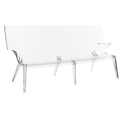 Kartell - Uncle Jack Sofa - Glasklar Kartell - Uncle Jack Sofa - Glasklar