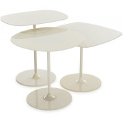 Kartell - Thierry Beistelltisch 3er Set - Weiß