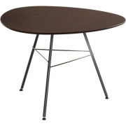 Arper - Leaf 1813 Beistelltisch - Mokka