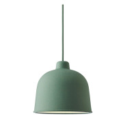 Muuto - Grain Pendelleuchte - Graugrün