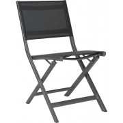 Stern - Nils Balkonklappstuhl - Aluminium Graphit / Silbergrau