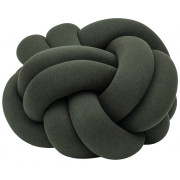 Design House Stockholm - Knot Dekokissen XL - Waldgrün
