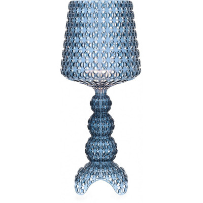 Kartell - Mini Kabuki Tischleuchte - Blau Transparent Kartell - Mini Kabuki Tischleuchte - Blau Transparent
