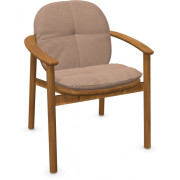 Emu - Sitz- und Rückenkissen für Twins Stuhl / Armlehnstuhl - 14 Orange Burnt (Jim Thompson)