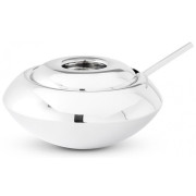 Tom Dixon - Form Zuckerdose mit Löffel - Edelstahl