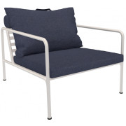 Houe - Avon Armlehnenstuhl Muted White - Indigo (Heritage)