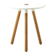 Cane-line - Area Hocker - Teakholz -  Weiß