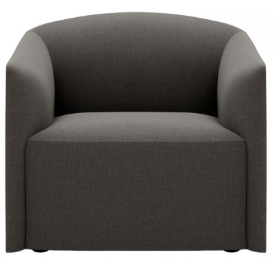 New Works - Shore Lounge Sessel mit verlängerter Basis - Lava Rock (Ruskin) New Works - Shore Lounge Sessel mit verlängerter Basis - Lava Rock (Ruskin)