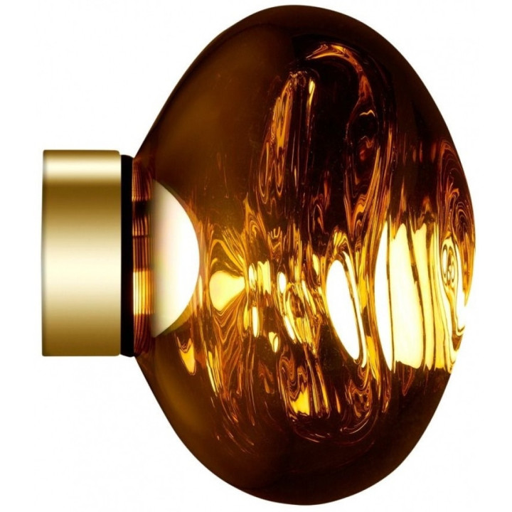Tom Dixon - Melt Mini LED Surface Wandleuchte - Gold Tom Dixon - Melt Mini LED Surface Wandleuchte - Gold