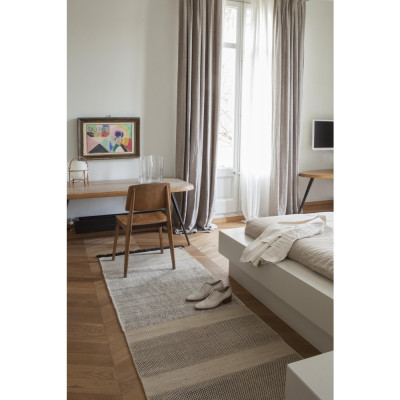 nanimarquina - Tres Stripes Schwarz Teppich nanimarquina - Tres Stripes Schwarz Teppich