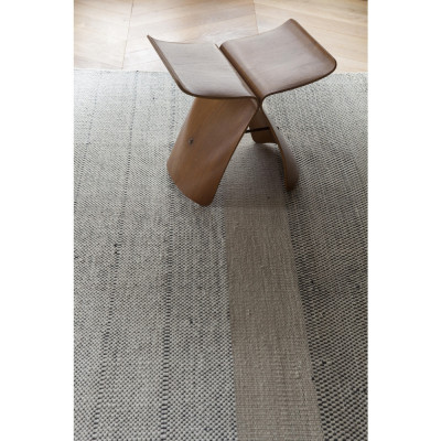 nanimarquina - Tres Stripes Schwarz Teppich nanimarquina - Tres Stripes Schwarz Teppich