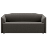 New Works - Shore Sofa 2-Sitzer mit verlängerter Basis - Lava Rock (Ruskin)
