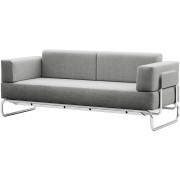 Thonet - S 5002/C001 Zweisitzer - Divina Melange 3 120 (Gestell: Chrom)