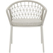 Pedrali - Panarea 3675 Armlehnstuhl - Sand (Gestell: Beige BE100E)