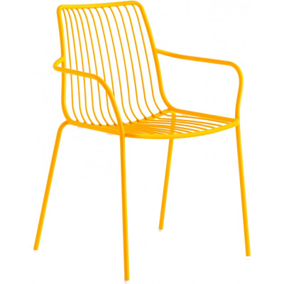 Pedrali - Nolita 3656 Armlehnstuhl - Gelb Pedrali - Nolita 3656 Armlehnstuhl - Gelb
