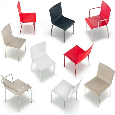 Pedrali - Kuadra XL 2401 Stuhl Pedrali - Kuadra XL 2401 Stuhl