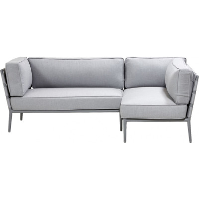 Cane-line - Conic Lounge 3 - Hellgrau Cane-line - Conic Lounge 3 - Hellgrau