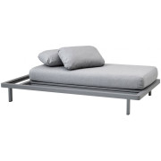 Cane-line - Space 2-Sitzer Sofa-Modul - Hellgrau