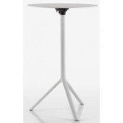 Plank - MIURA Stehtisch Ø70 cm - HPL (Outdoor) | Weiß