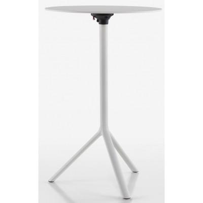 Plank - MIURA Stehtisch Ø70 cm - HPL (Outdoor) | Weiß Plank - MIURA Stehtisch Ø70 cm - HPL (Outdoor) | Weiß