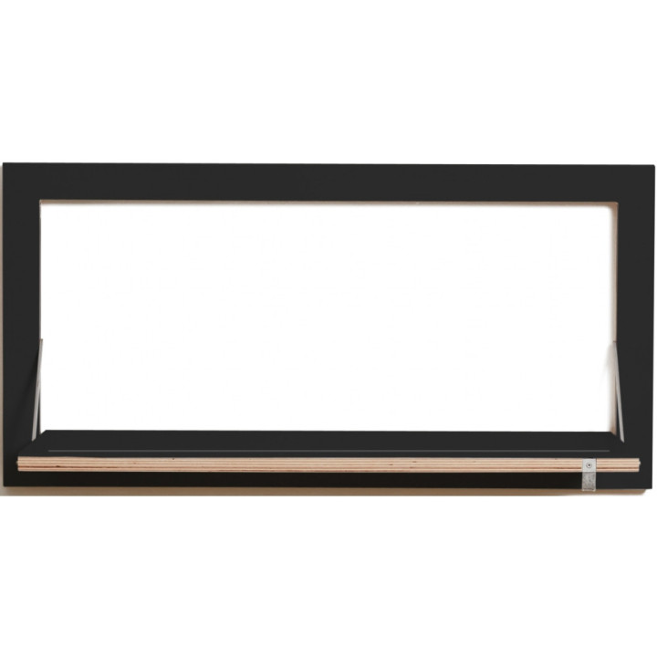 Ambivalenz - Fläpps Hängrail Kleiderstange - Schwarz Ambivalenz - Fläpps Hängrail Kleiderstange - Schwarz