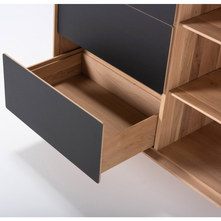 Gazzda - Fina Kommode 118 mit Schubladen Gazzda - Fina Kommode 118 mit Schubladen