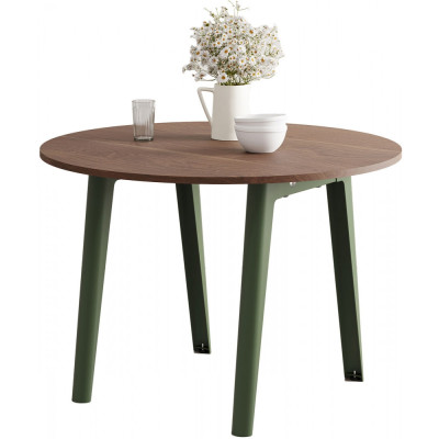 TIPTOE - New Modern Tisch rund - Walnuss | Rosemary Green TIPTOE - New Modern Tisch rund - Walnuss | Rosemary Green
