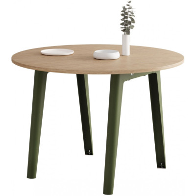 TIPTOE - New Modern Tisch rund - Ökozertifiziertes Holz | Rosemary Green TIPTOE - New Modern Tisch rund - Ökozertifiziertes Holz | Rosemary Green