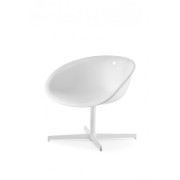 Pedrali - Gliss 360 Lounge Drehstuhl - Weiß | Weiß