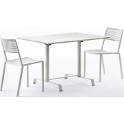 Fast - Tonik / Elica Tisch rechteckig - Pastellblau | Pastellblau