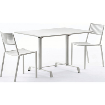 Fast - Tonik / Elica Tisch rechteckig - Pastellblau | Pastellblau Fast - Tonik / Elica Tisch rechteckig - Pastellblau | Pastellblau