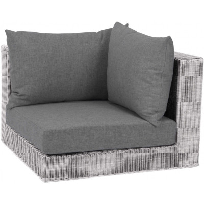 Stern - Fontana Eckelement - Vintage weiß / Seidengrau Stern - Fontana Eckelement - Vintage weiß / Seidengrau