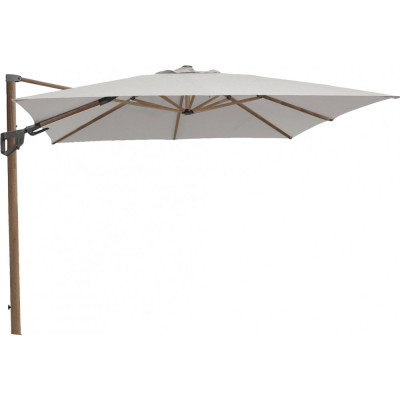 Cane-line - Hyde luxe tilt Sonnenschirm - Dusty white / Holzoptik Cane-line - Hyde luxe tilt Sonnenschirm - Dusty white / Holzoptik