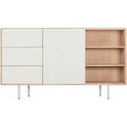 Gazzda - Fina Kommode 176 - Mushroom / Eiche Weiß geölt