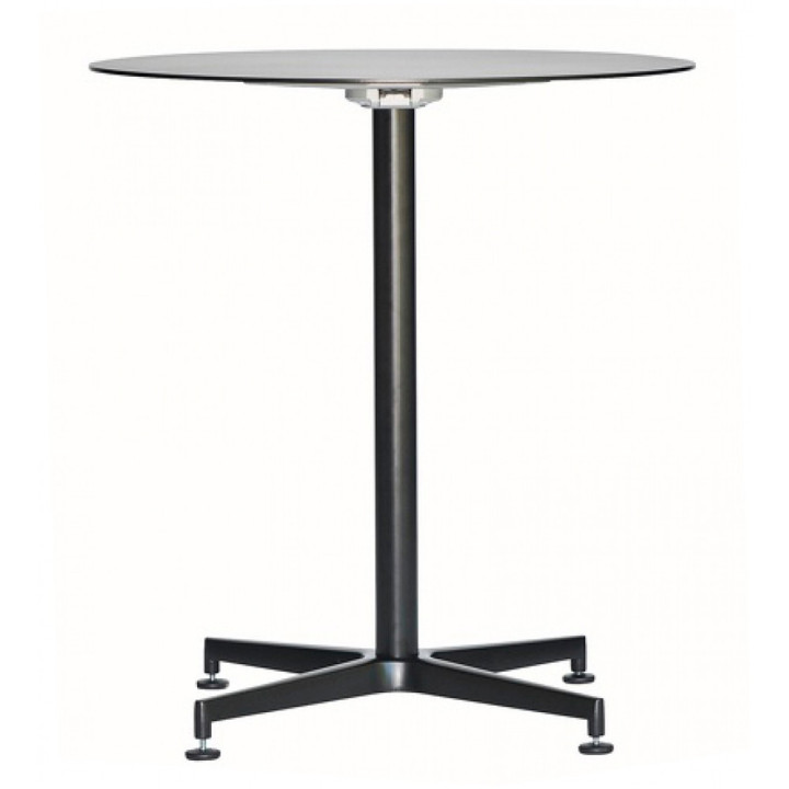 Fiam - Vega Klapptisch Rund Ø 67 cm - Schwarz Fiam - Vega Klapptisch Rund Ø 67 cm - Schwarz