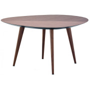 Zanotta - Tweed Tisch 139x123 cm - Walnuss