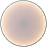 Muuto - Calm Wandleuchte Ø90 cm - Weiß / Schwarz