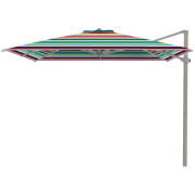 Weishäupl - Freiarm Sonnenschirm 400x400 cm - Multicolor (33) | ohne Schutzhülle