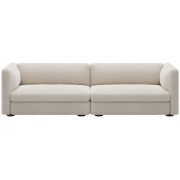 New Works - Coda Modulsofa Konfiguration 1 - Spacedust (Zinc Drake Z699/02)