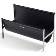 Opinion Ciatti - Portariviste Zeitungsständer - Schwarz / Nickel schwarz