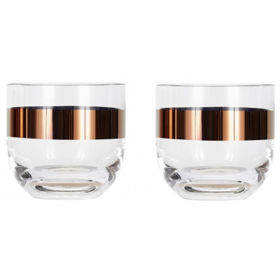 Tom Dixon - Tank Whiskygläser (2 Stk.) - Kupfer Tom Dixon - Tank Whiskygläser (2 Stk.) - Kupfer