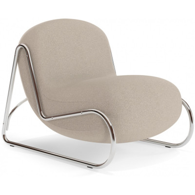 Norr11 - Boho Chair Sessel - Chrom / Sahco Zero 0012 Norr11 - Boho Chair Sessel - Chrom / Sahco Zero 0012