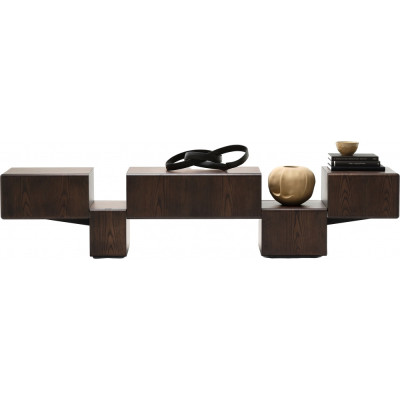 mogg - Fractal TV Sideboard - Mokka gebeizte Esche mogg - Fractal TV Sideboard - Mokka gebeizte Esche