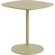 Muuto - Soft Café Tisch 70x70 cm niedrig - Laminat Beige-Grün / Beige-Grün