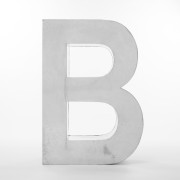 Seletti - Metalvetica 100 Dekobuchstabe - B
